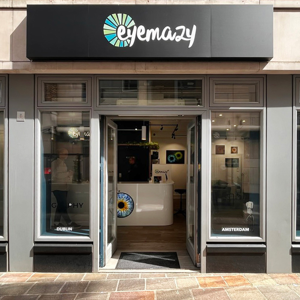 Eyemazy storefront in North City, Dublin