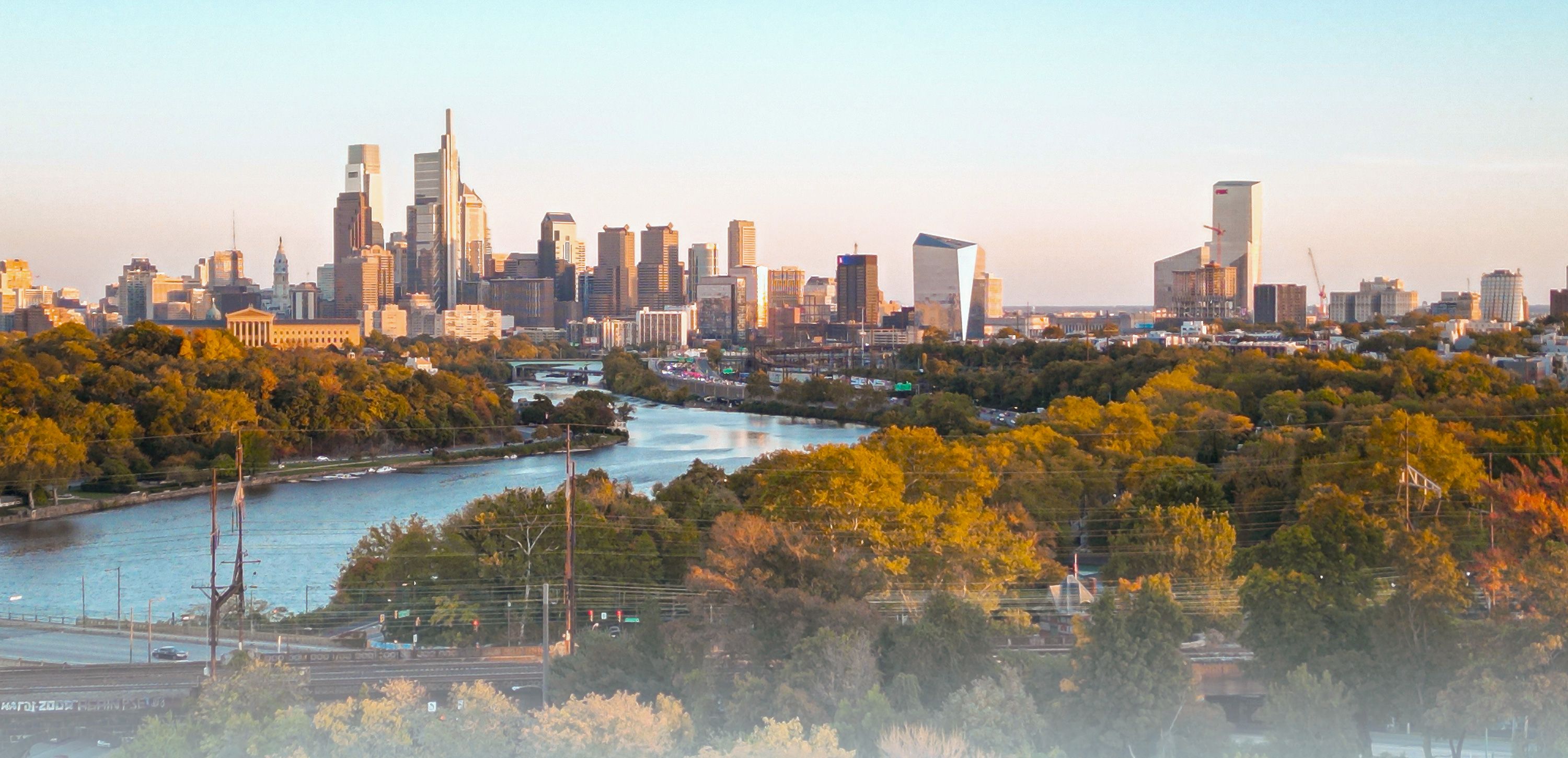 Philadelphia city skyline